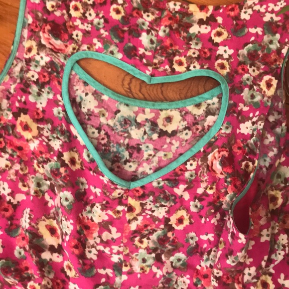 Xhiliration floral print dress Medium - Picture 5 of 7